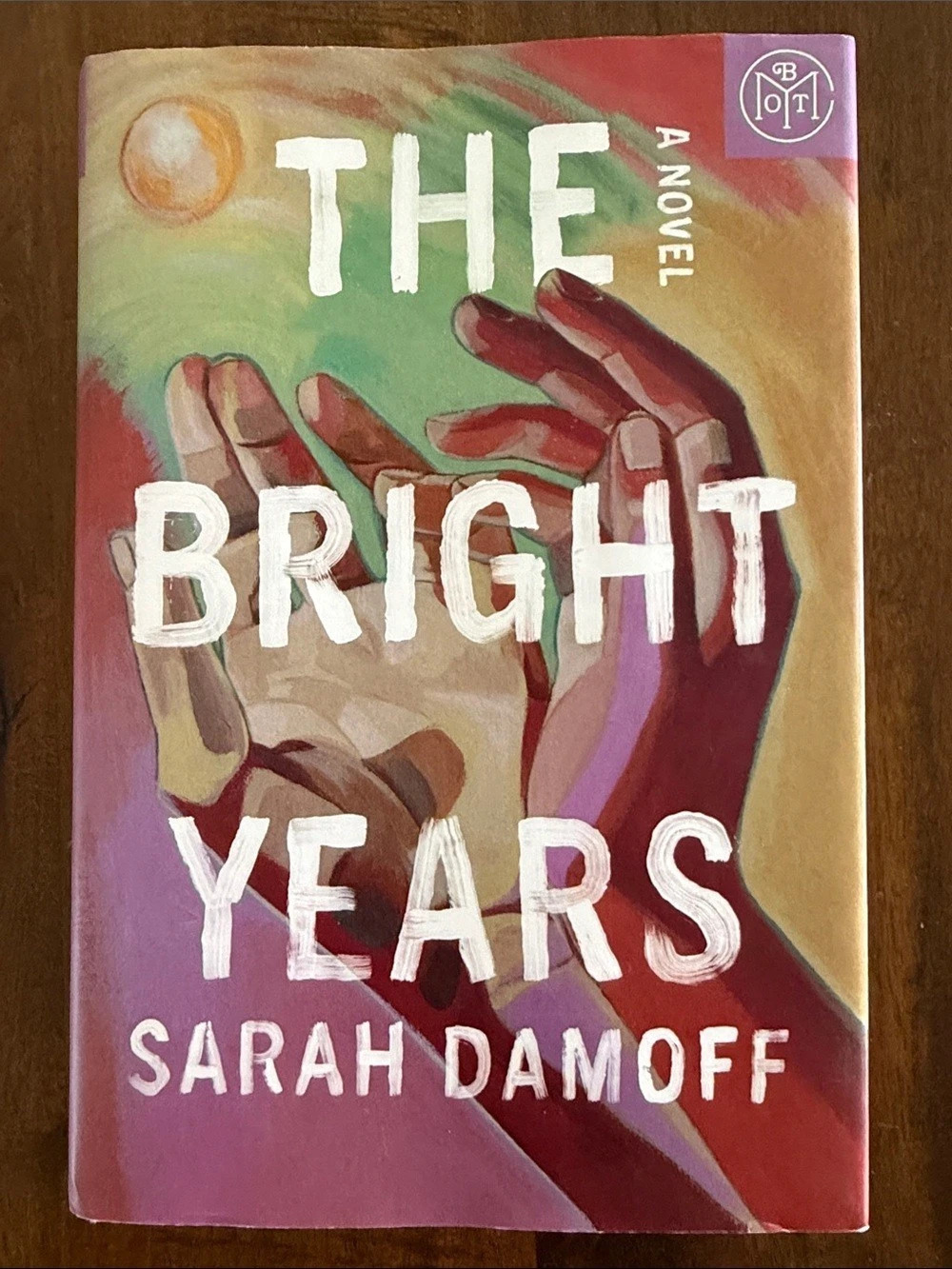 Book of the Month The Bright Years Hardcover Book Red Pink